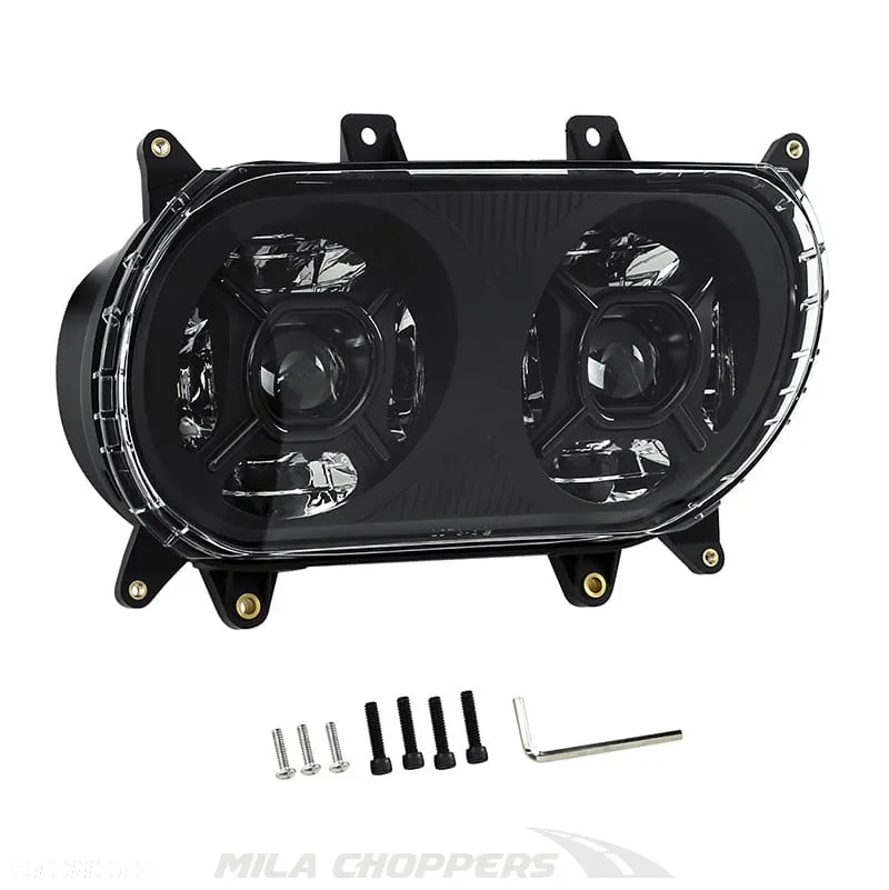 Lampa przednia LED Harley Davidson Road Glide 2015-2023 - 2