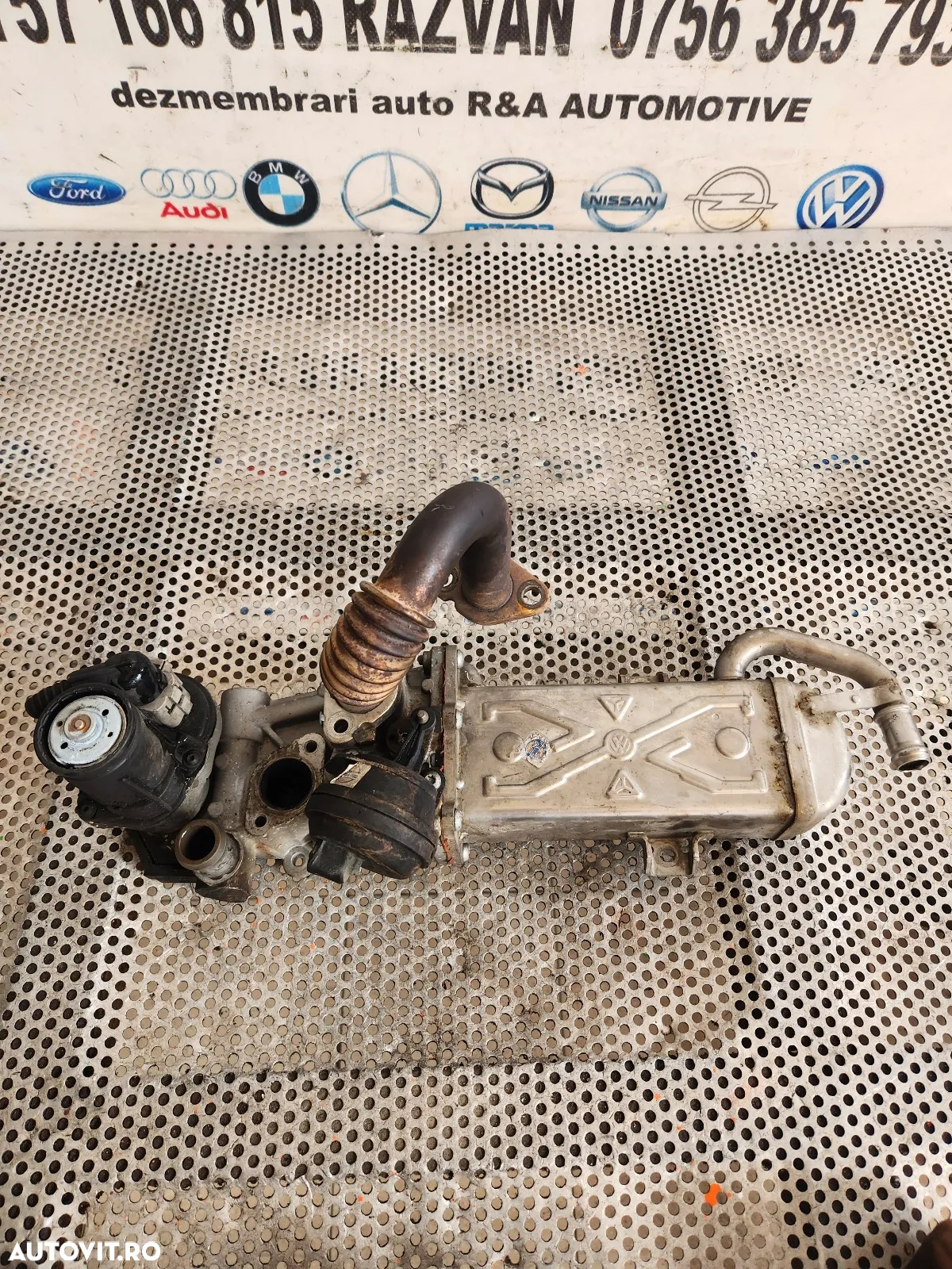 Racitor Gaze Egr Supapa Valva Egr Vw Seat Skoda 1.6 Tdi Motor CAY Cod 03LAT Golf 6 Passat B7 Touran - 5