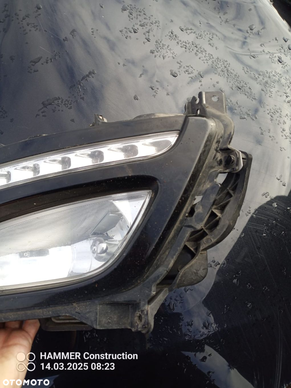 LAMPA PRZECIWMGIELNA LEWA HALOGEN OPTIMA III 86551-2T020 92207-2T100 92201-2T010 LED DRL KIA 2010-2015 - 2