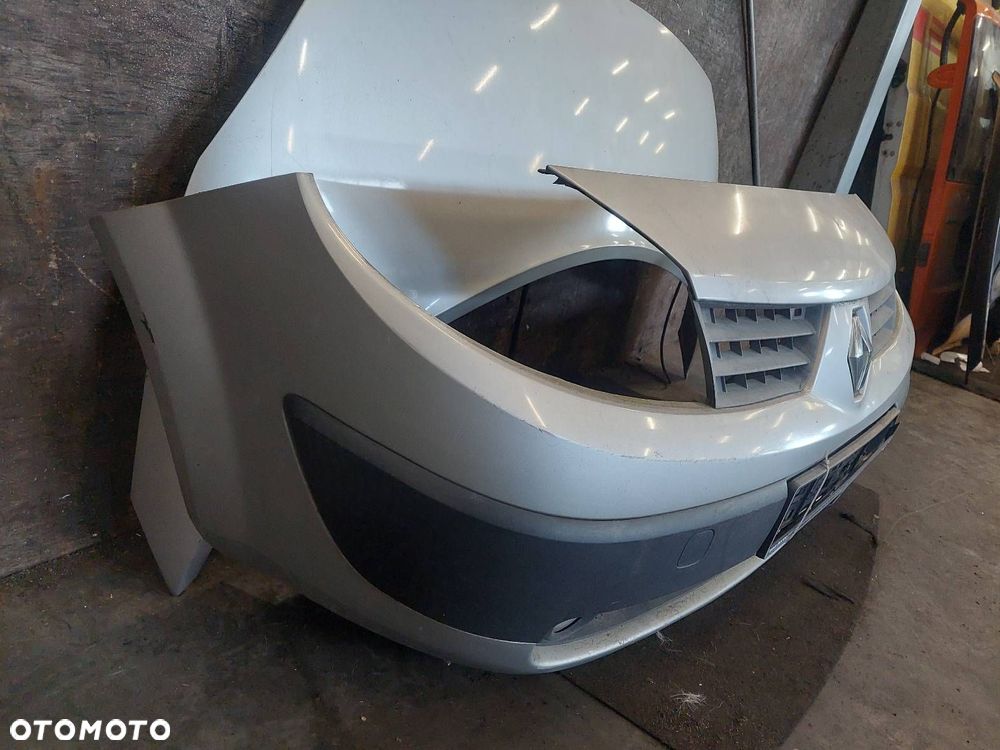 KOMPLETNY PRZÓD MASKA ZDERZAK LAMPY BŁOTNIK RENAULT SCENIC II TED69 - 9