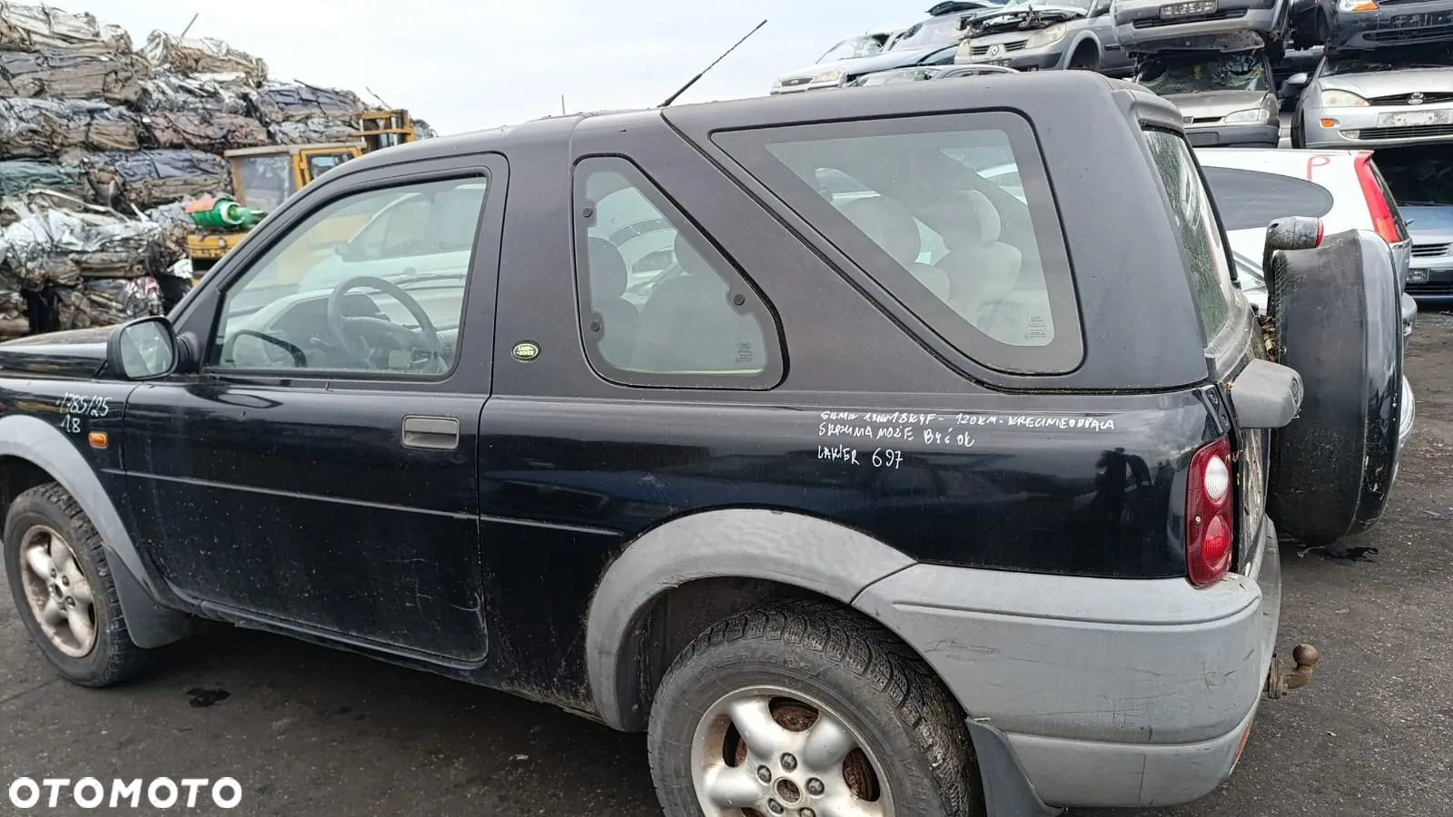 34989 Landrover Freelander I na części  silnik 1.8 16V 18K4F 120 km lakier 697 - 6