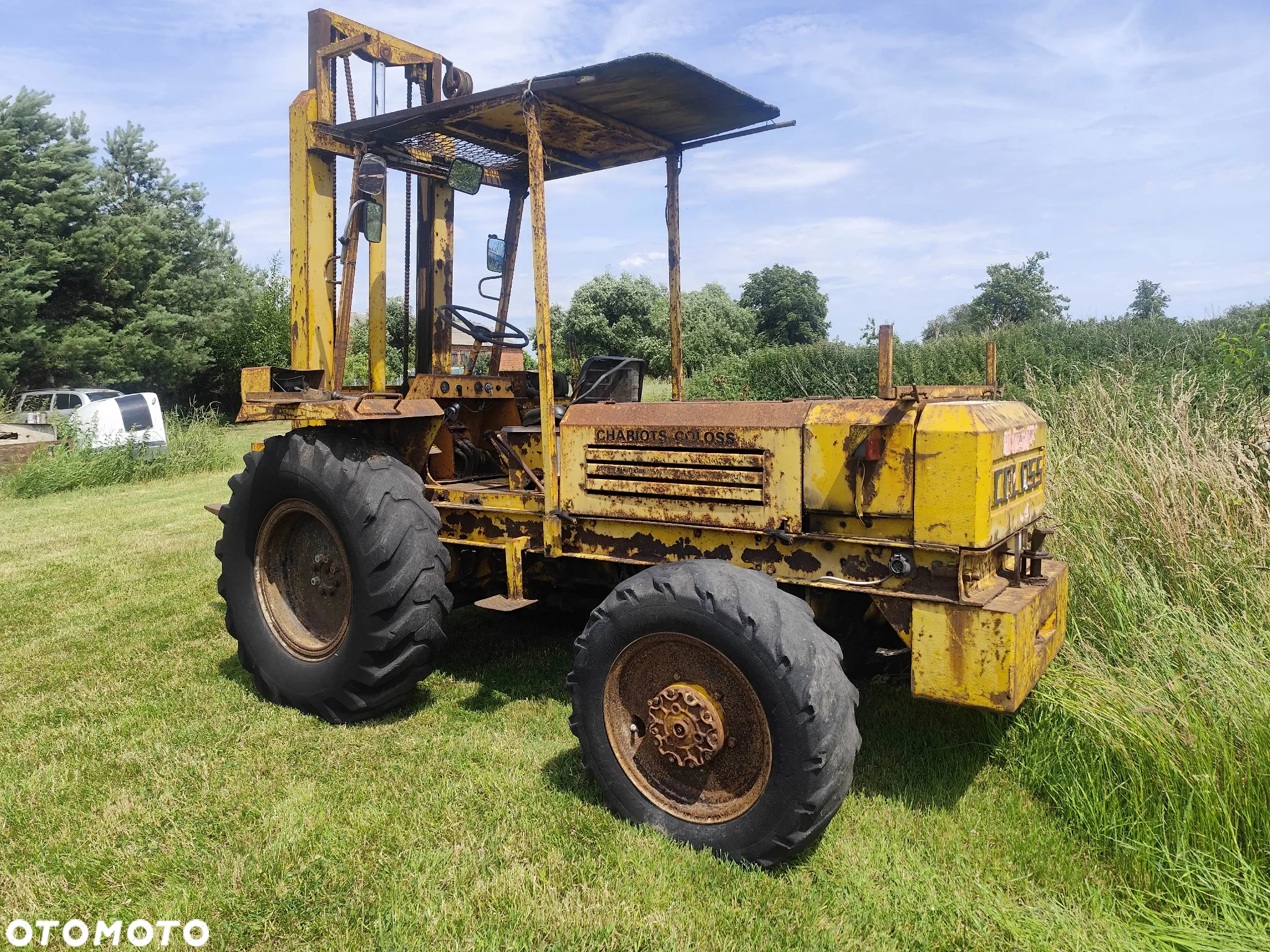 Manitou 4x4 podnośnik widlak - 3