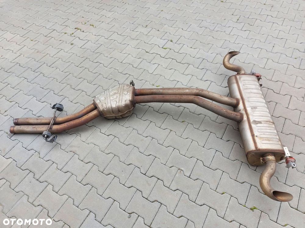 Audi Q7 II LIFT 4M0 tłumik wydech tył tylny oryg 3.0tfsi quattro 4m4120a - 5
