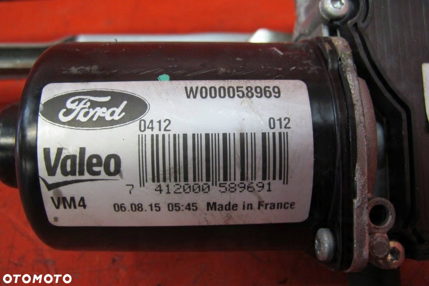 FORD TOURNEO COURIER 14- MECHANIZM SILNICZEK WYCIERACZEK PRZÓD EUROPA - 3