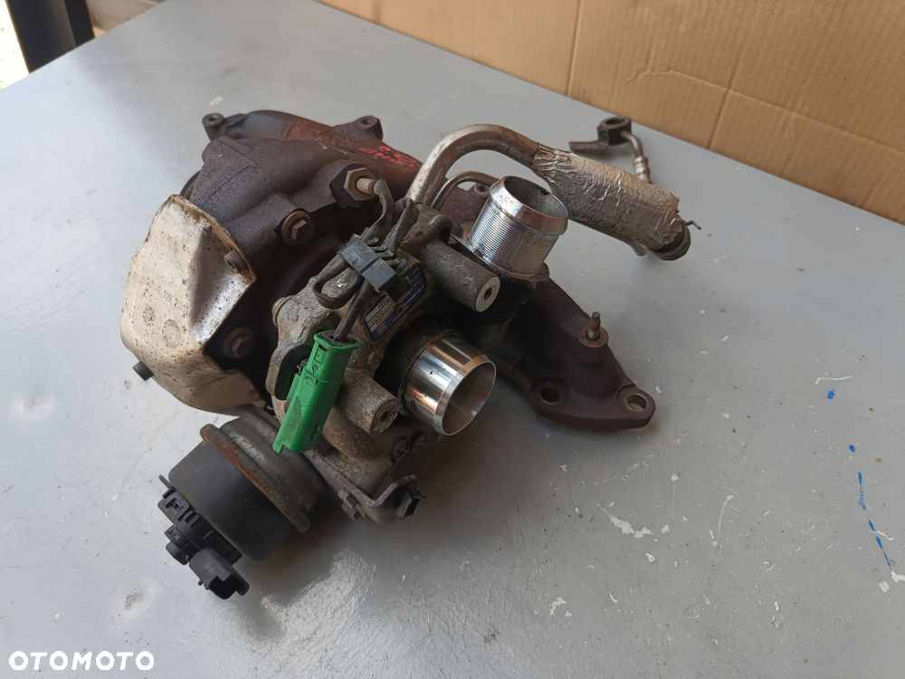 peugeot t9 citroen c4 2.0 blue hdi turbina turbosprężarka 9807873180 - 3