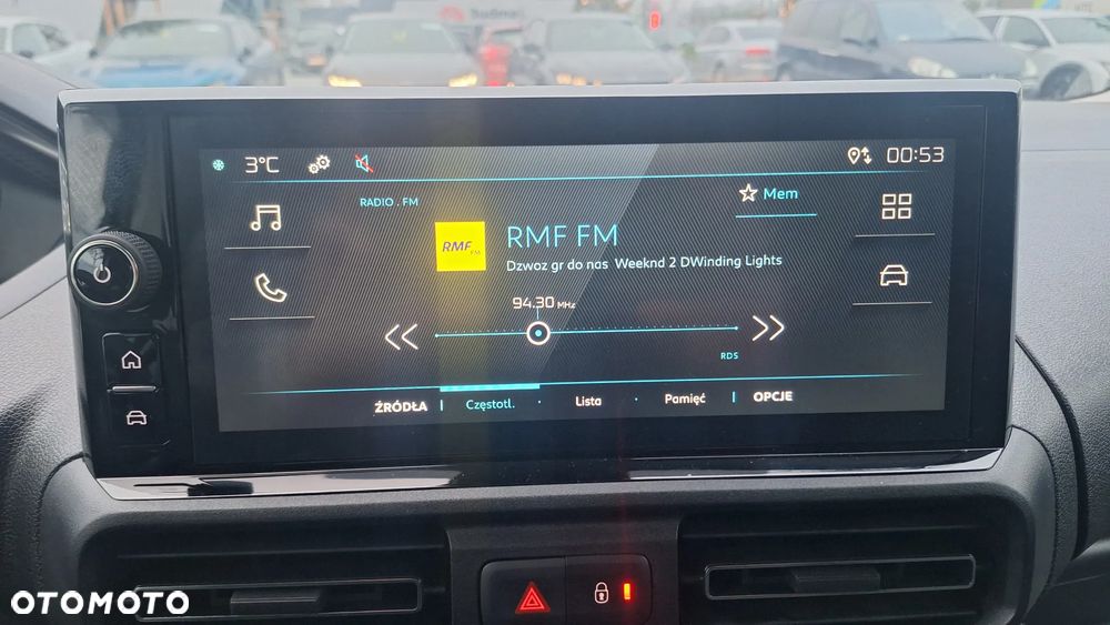 Peugeot Partner Furgon Standard 800kg EV 136 KM. zasięg 330 km (akumulator 50 kWh) - 15