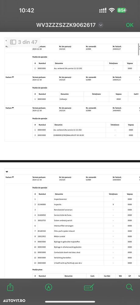 Volkswagen VW Crafter Cub TVA DEDUCTIBIL 35 an 2020 2.0tdi 157.000km Istoric Service Complet la reprezentanta vw Stare foarte buna NU Mercedes Sprinter Duba Iveco Ford transit izoterma - 7