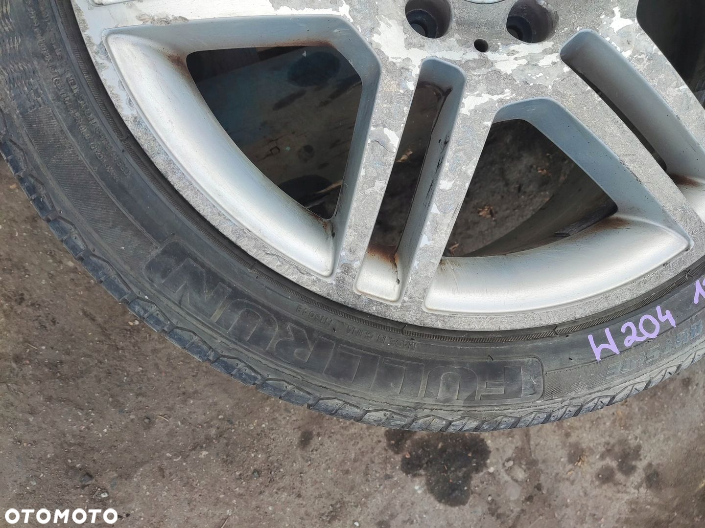 MERCEDES W204 W207 W212 FELGI ALUMINIOWE AMG 17 5X112 255/45/17 OPONY - 8
