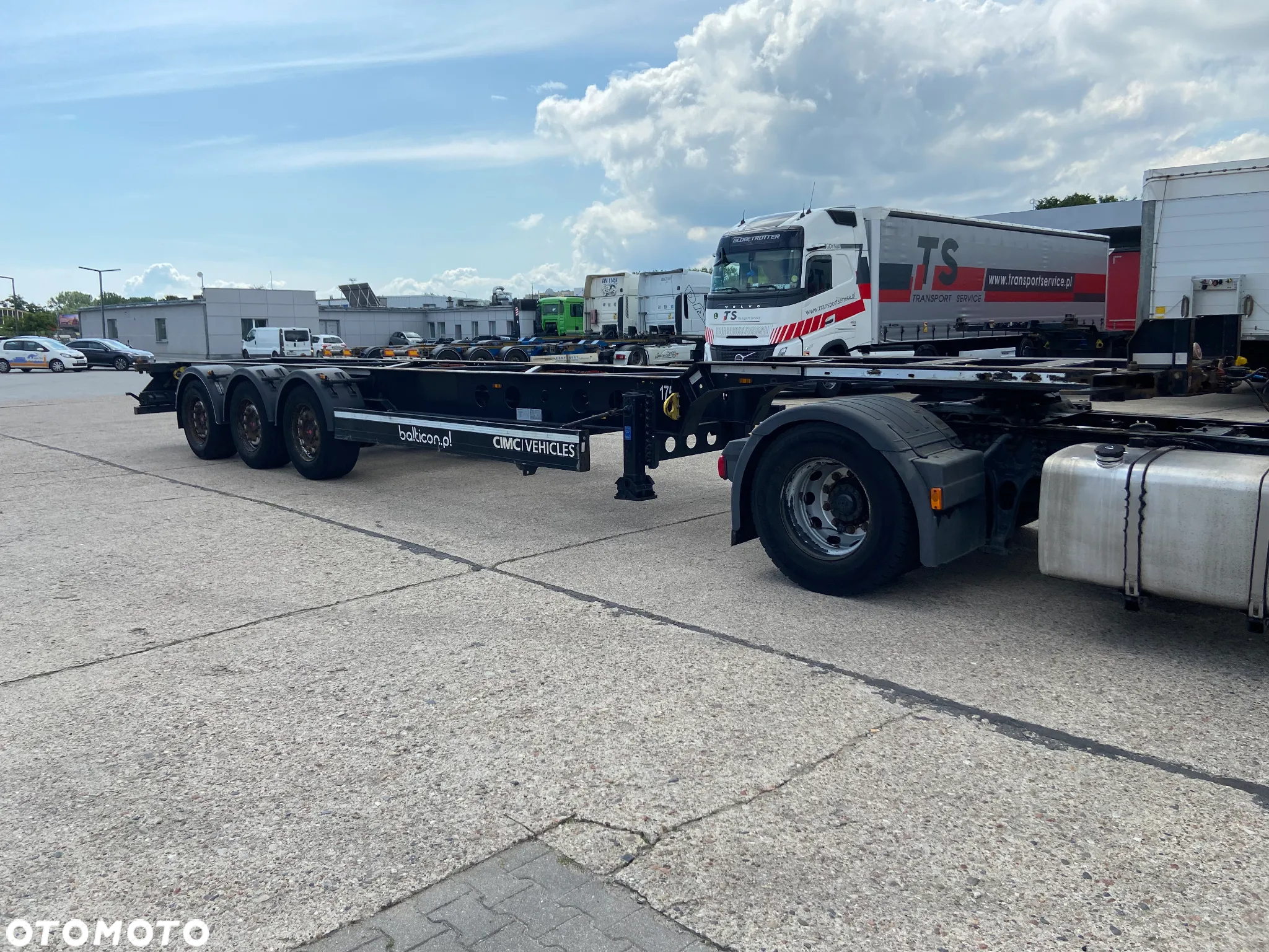 CIMC SX03 naczepa podkontenerowa 40' 45'  2019r. - 7