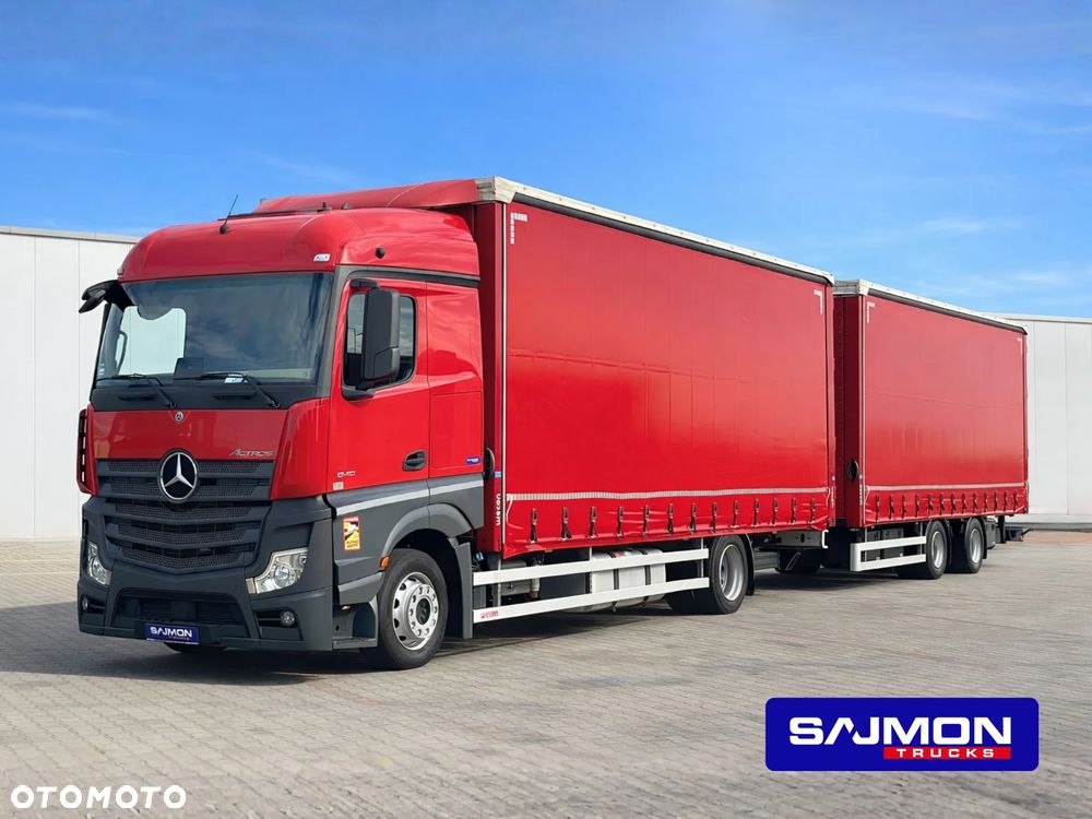 Mercedes-Benz ACTROS 1840 / ZESTAW TANDEM 120 M3 / 7,75 M + 7,75 M / SALON PL - 2