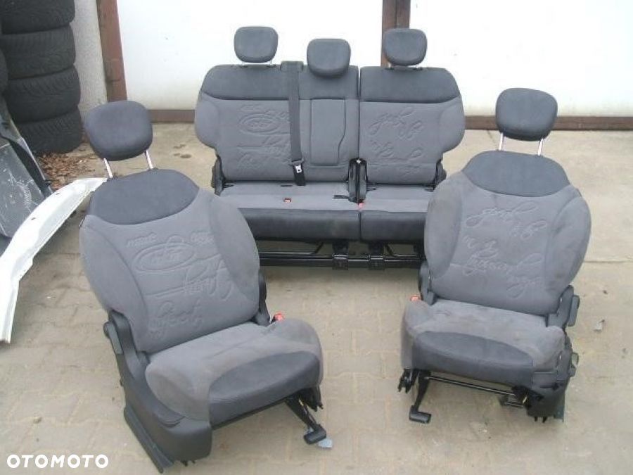 FIAT 500L fotel fotele półskóra komplet - 1