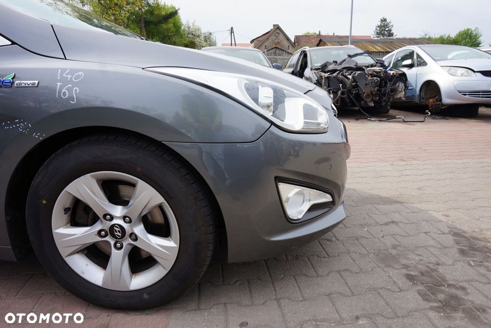 MASKA ZDERZAK BŁOTNIKI LAMPY I40 VF T6S  HYUNDAI 2011-2014 SZARY PRZÓD KOMPLETNY - 26