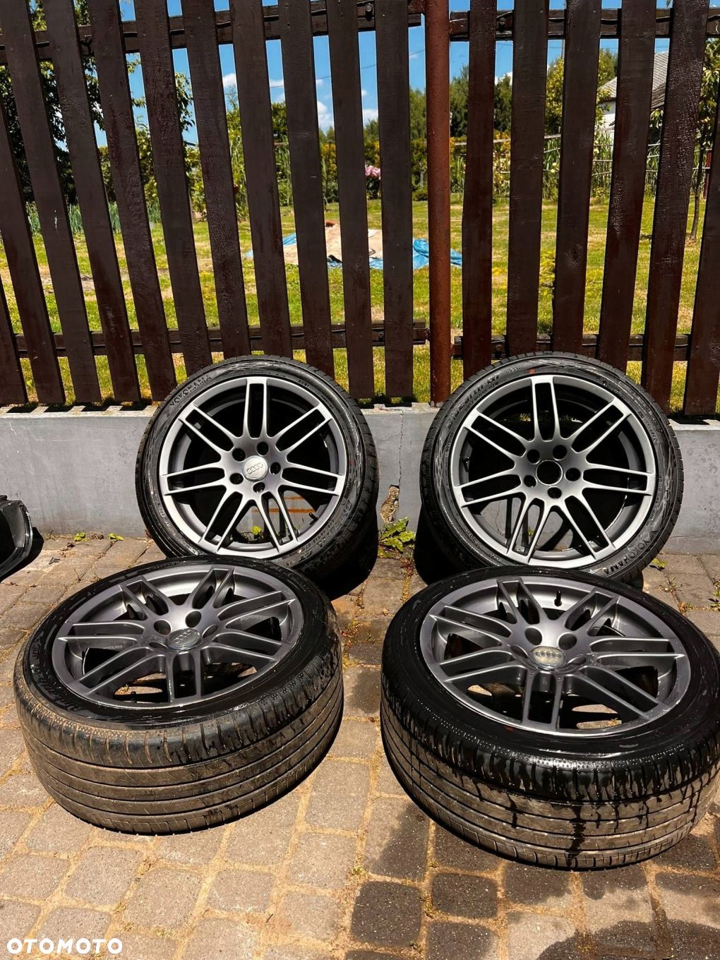 Audi TT TTS FELGI KOŁA 18 Yokohama DOT4023 8J ET 245/40/18 7mm ET43 5x112 - 1