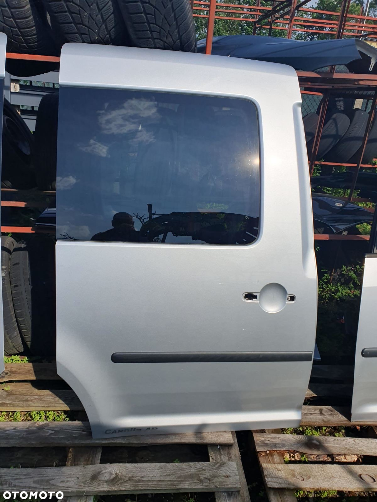 DRZWI PRZESUWNE PRAWE VW CADDY 2K 10-15 KOD LA7W - 5