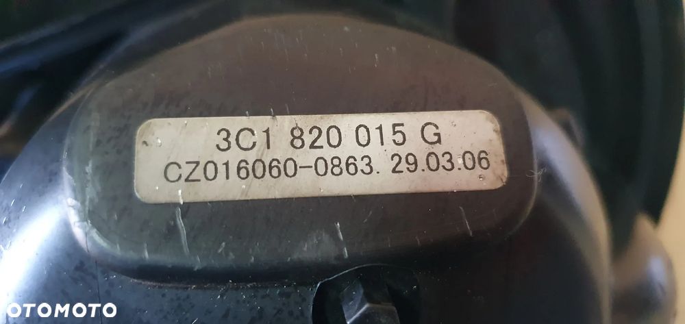 Wentylator silnik dmuchawy nagrzewnicy VW Passat B6 3C1820015G - 5
