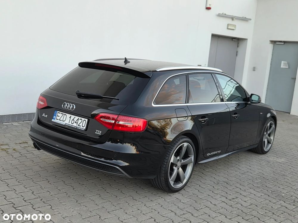 Audi A4 Avant 2.0 TDI DPF clean diesel quattro S tronic S line Sportpaket - 4
