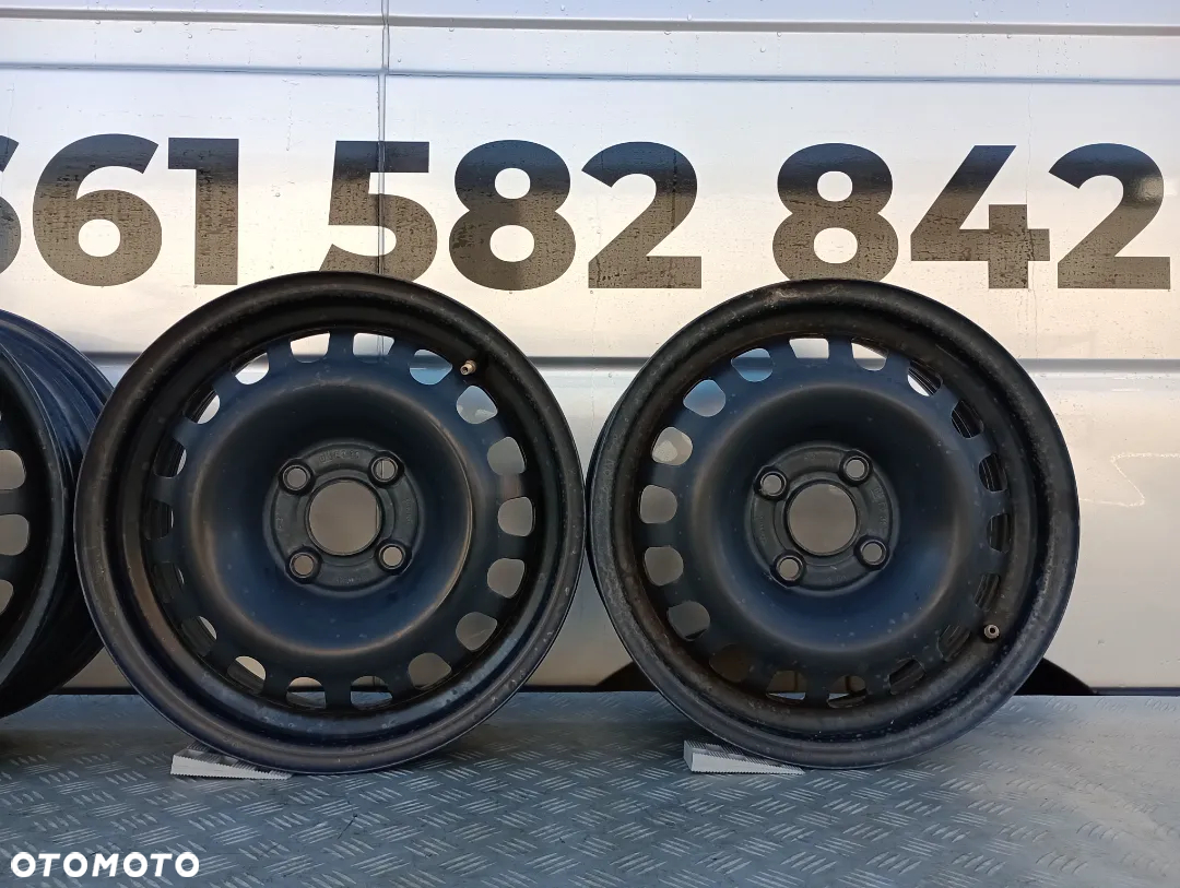 4x100 R14 5,5J ET 39 + czujniki GM Opel Corsa - 3