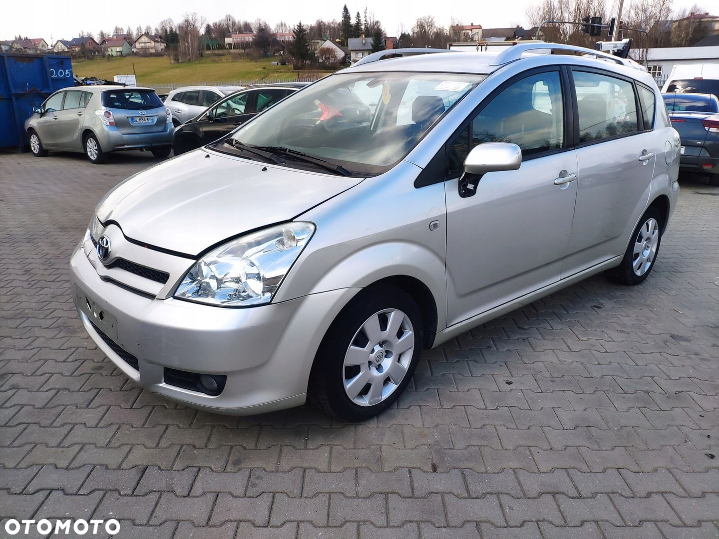 COROLLA VERSO II ZDERZAK PRZÓD MASKA BŁOTNIK LAMPA 04-08 1C0 1CO PAS ATRAPA - 10