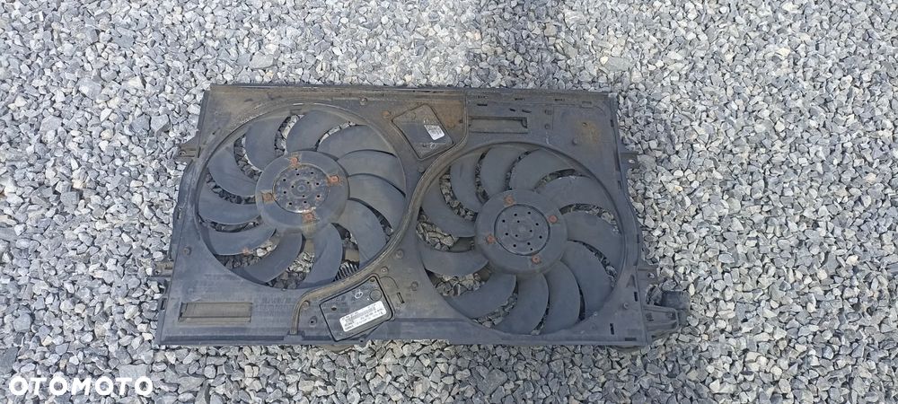 VW PHAETON BENZYNA/DIESEL WENTYLATOR CHŁODNICY KLIMATYZACJI - 6