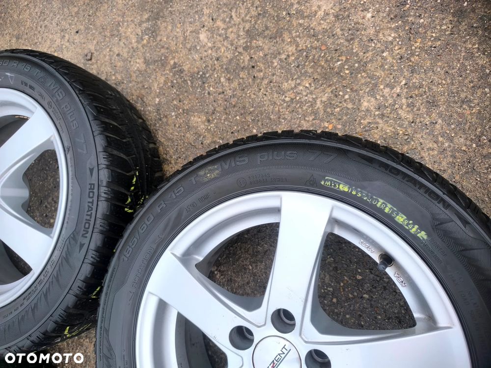 185/60R15 84T Opony Zimowe Zima UNIROYAL MS PLUS 77 6mm Legnica ALU-RAD 185/60 - 11