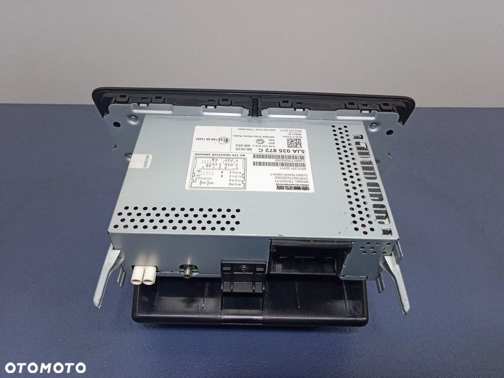 SKODA RAPID RADIO 5JA035872C - 2