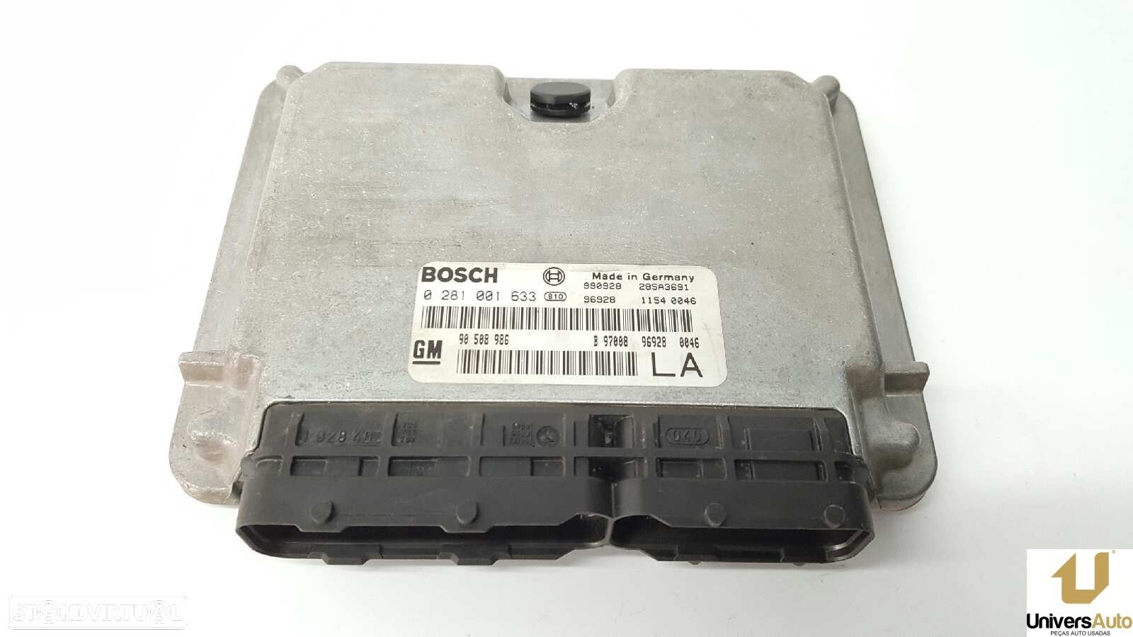 CENTRALINA DO MOTOR UCE OPEL VECTRA B BERLINA 2.0 DTI - 1
