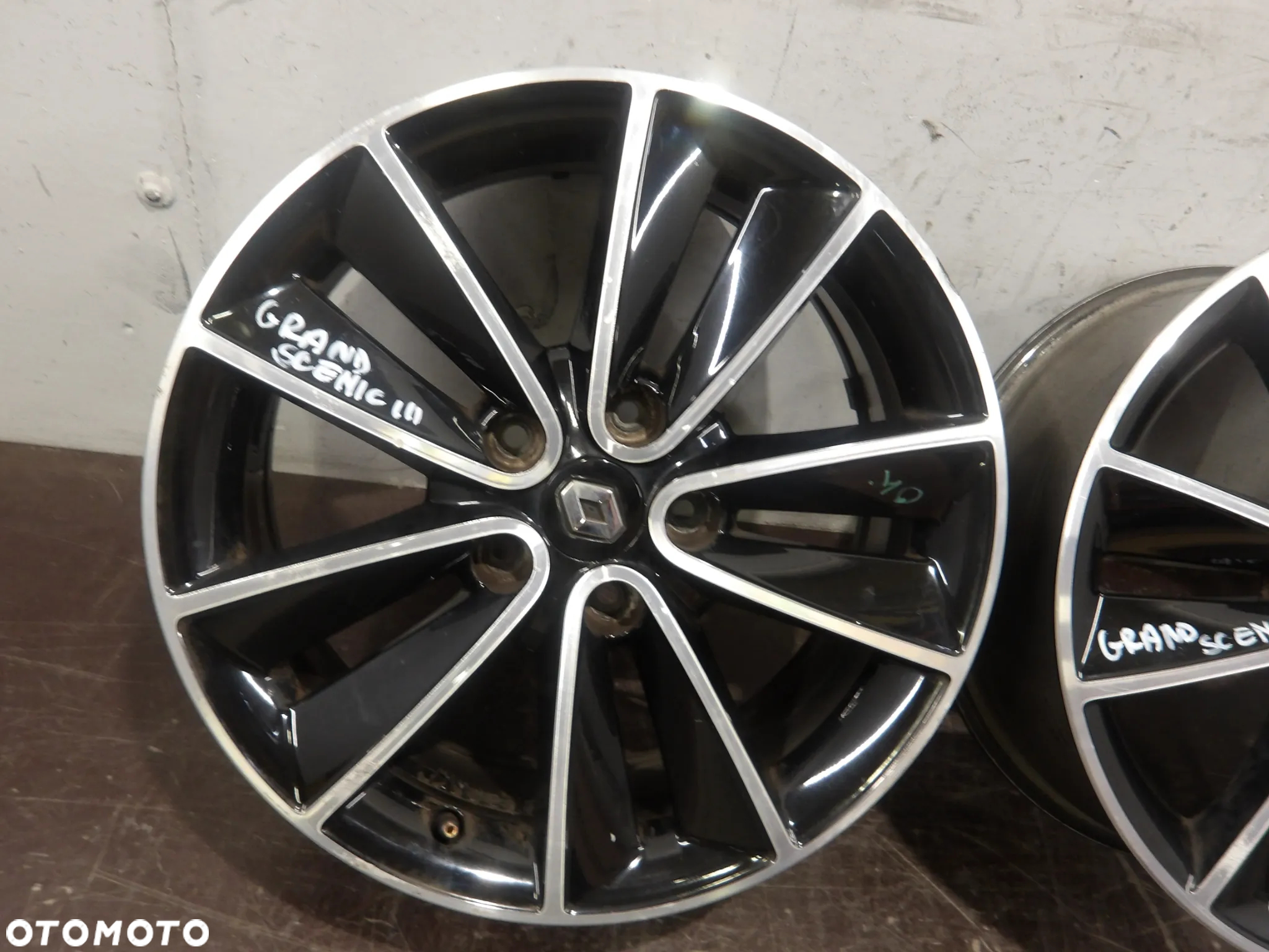 RENAULT GRAND SCENIC III 1.6 DCI FELGI ALUMINIOWE ALUFELGI 5X114.3 7J ET49 R17 - 14