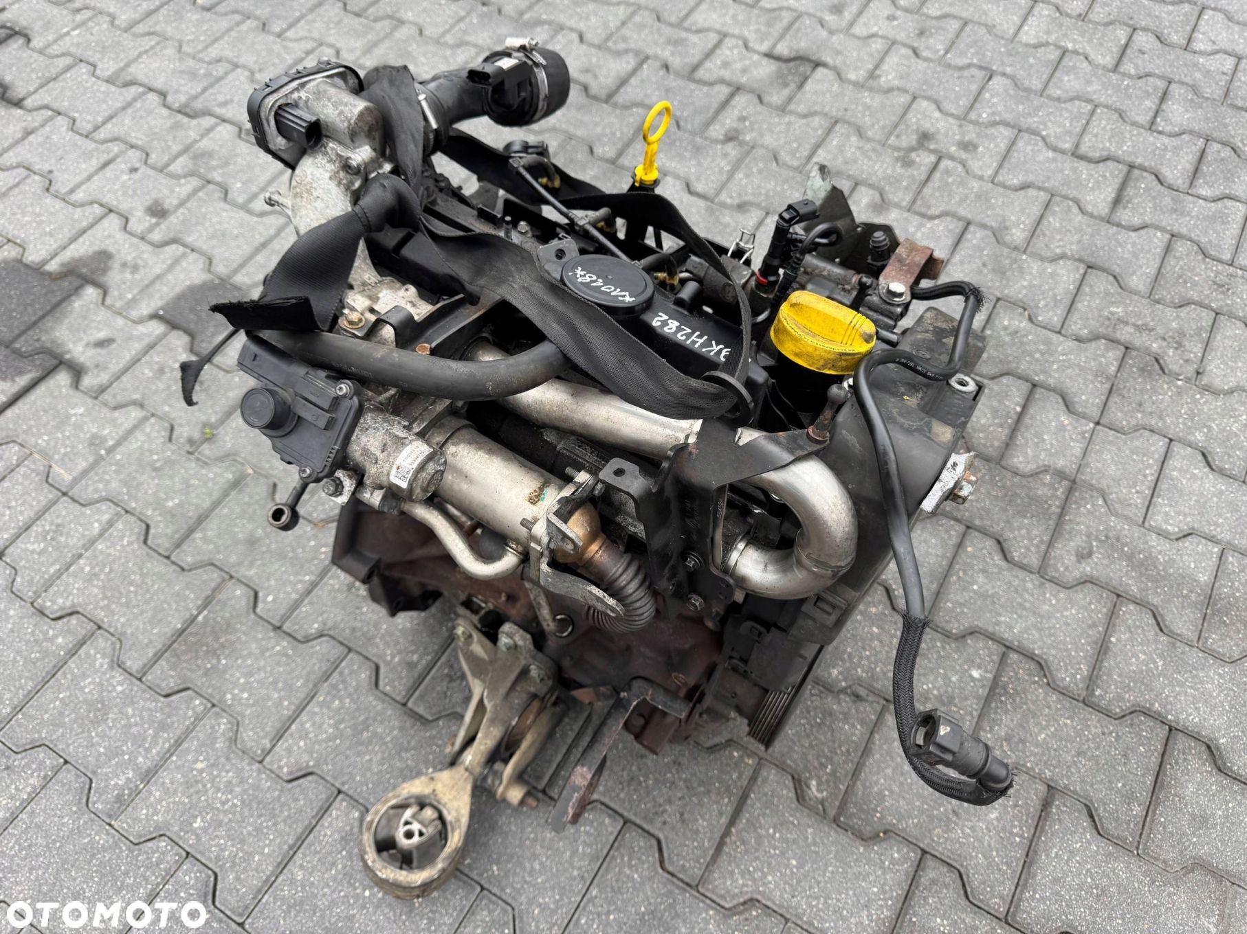 SILNIK 1.5 DCI K9KH828 NISSAN QASHQAI 2008 - 4