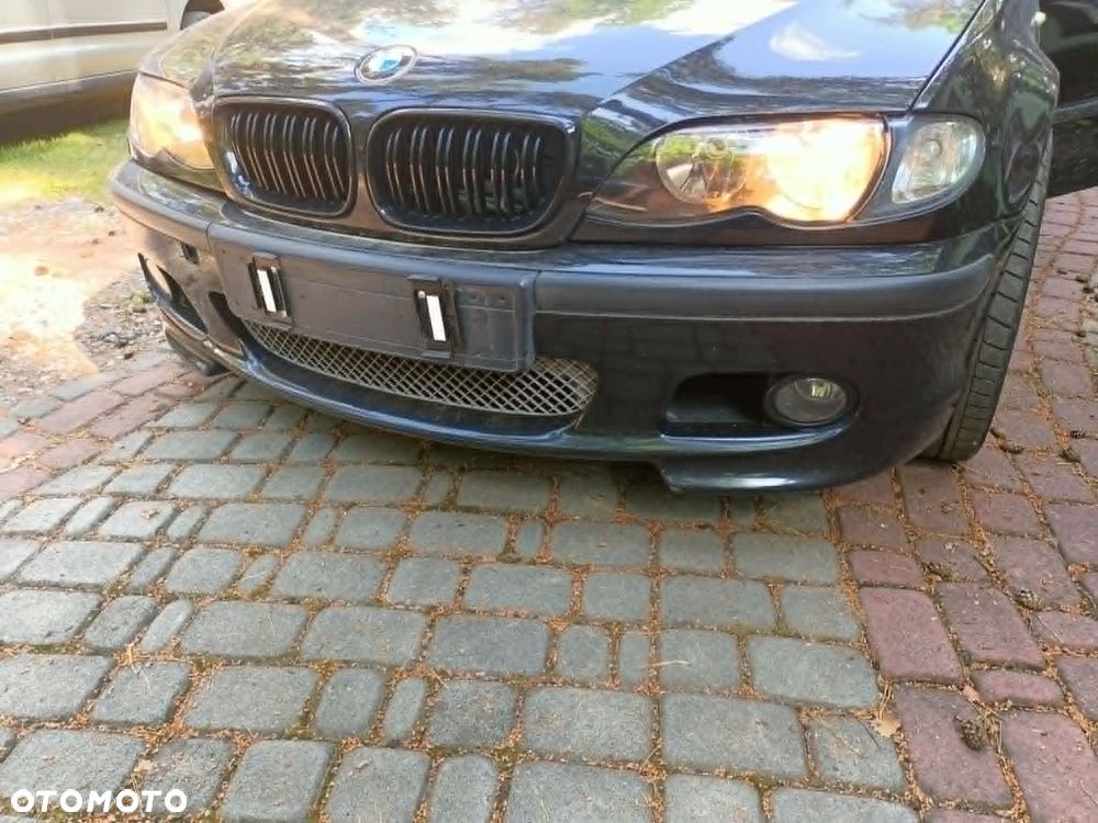 Zderzak zderzaki mpakiet BMW E46 sedan 475 black sapphire przód przedni tył tylny progi nadkola - 1
