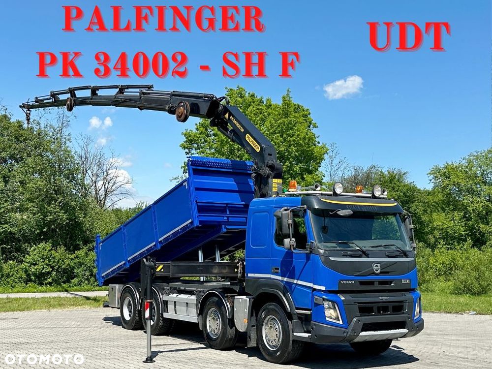 Volvo FMX * WYWROTKA 5,75 m + PALFINGER PK 34002 - SH F + PILOT /8x4 - 1
