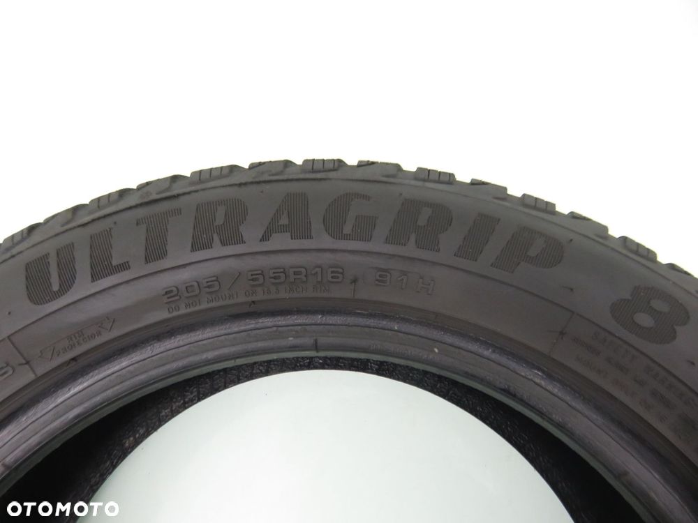 2X 205/55R16 OPONY ZIMOWE Goodyear Ultra Grip 8 91H - 9