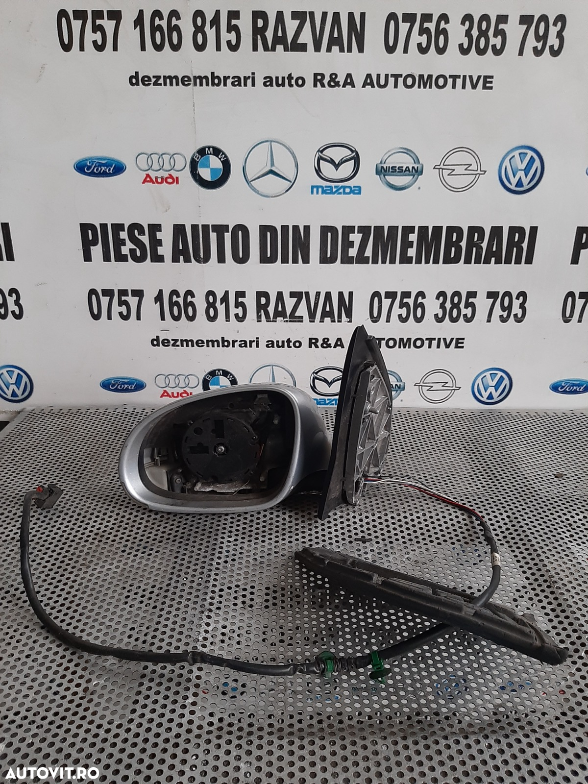 Oglinda Stanga Electrica Fara Sticla Vw Golf 5 Vanduta De Firma Cu Garantie Livram Oriunde In Tara - 2