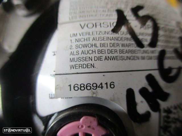 Airbag Condutor 16869416 CHEVROLET TAHOE 2002 5.3I 16V 290CV V8 5P VERDE - 5