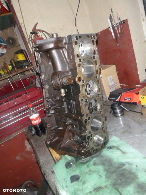 BLOK SILNIKA SILNIK VW LT 2.4D TD  DW DV DV1 1S ACL ACT PO REMONT - 3