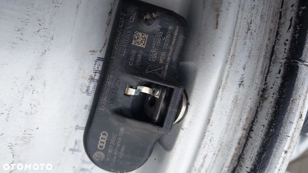 Komplet felg aluminiowych17 CALI 5x112 GOLF V GT GTI 1K0601025AN BBS CZUJNIKI - 6