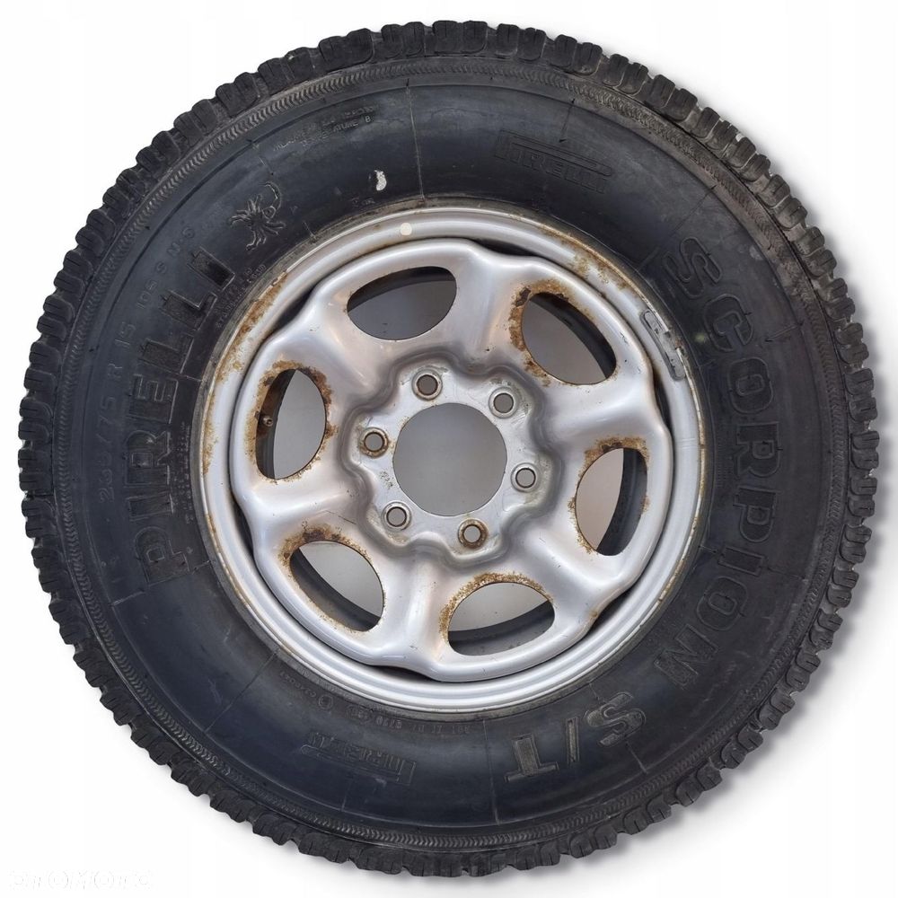 KOŁO ZAPASOWE zapas Nissan Terrano II felga opona 235/75 R15 6x139,7 22C8P - 14
