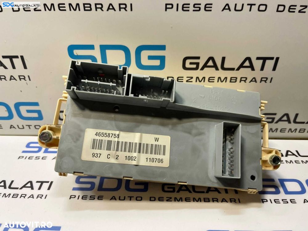 Panou Tablou Relee Sigurante Alfa Romeo 147 1.9 JTD Multijet 2000 - 2010 Cod 46558758 [2094] - 1