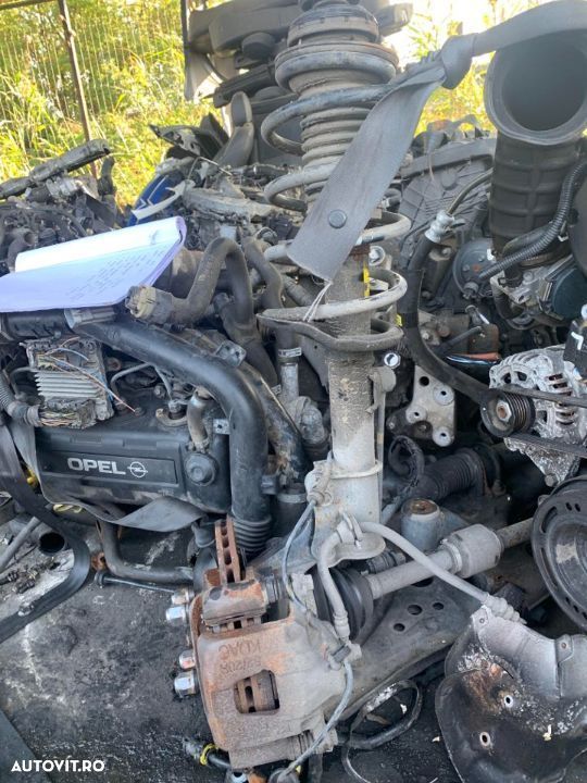 Vand dreapta fata amortizor Chevrolet Aveo 1.4 benzina, 2010, cod SA008F015 - 1