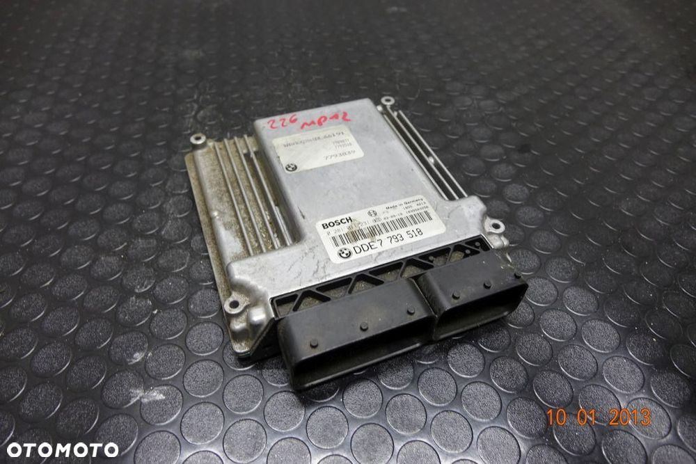 STEROWNIK SILNIKA KOMPUTER BMW E65 3.0D 7793518 - 1