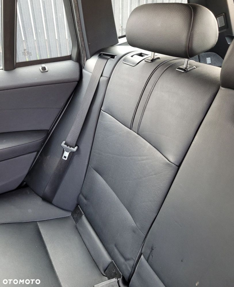 KANAPA TYŁ TYLNA SIEDZISKO OPARCIE CZARNA SKÓRA BMW X3 E83 - 7