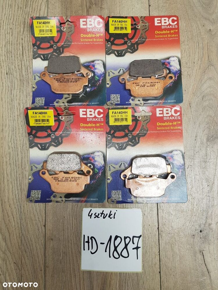 Klocki hamulcowe EBC FA140HH Buell Africa Twin Transalp - 1