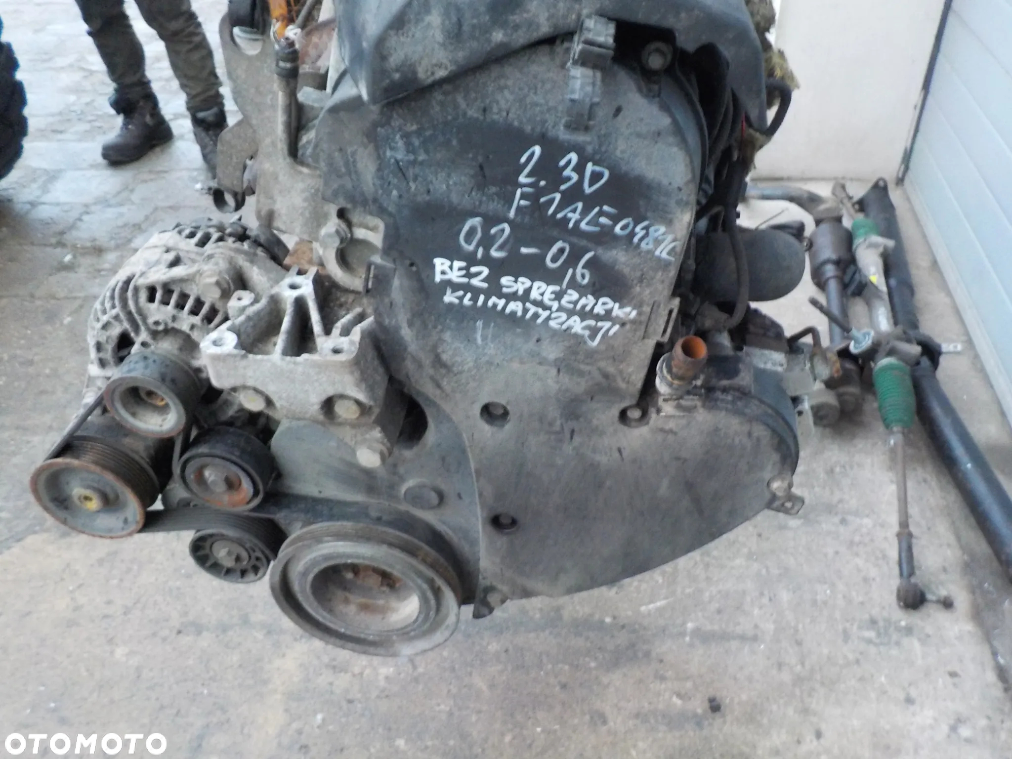 FIAT DUCATO 02-06 2.3 D SILNIK KOMPLETNY F1AE0481C - 4