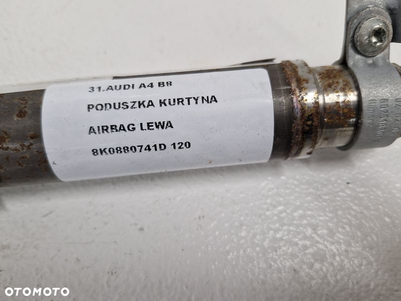AUDI A4 B8 PODUSZKA POWIETRZNA AIRBAG KURTYNA LEWA 8K0880741D - 3