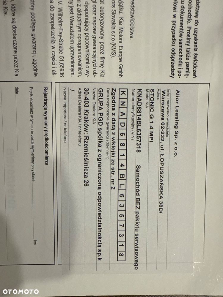 Kia Stonic 1.4 L - 12