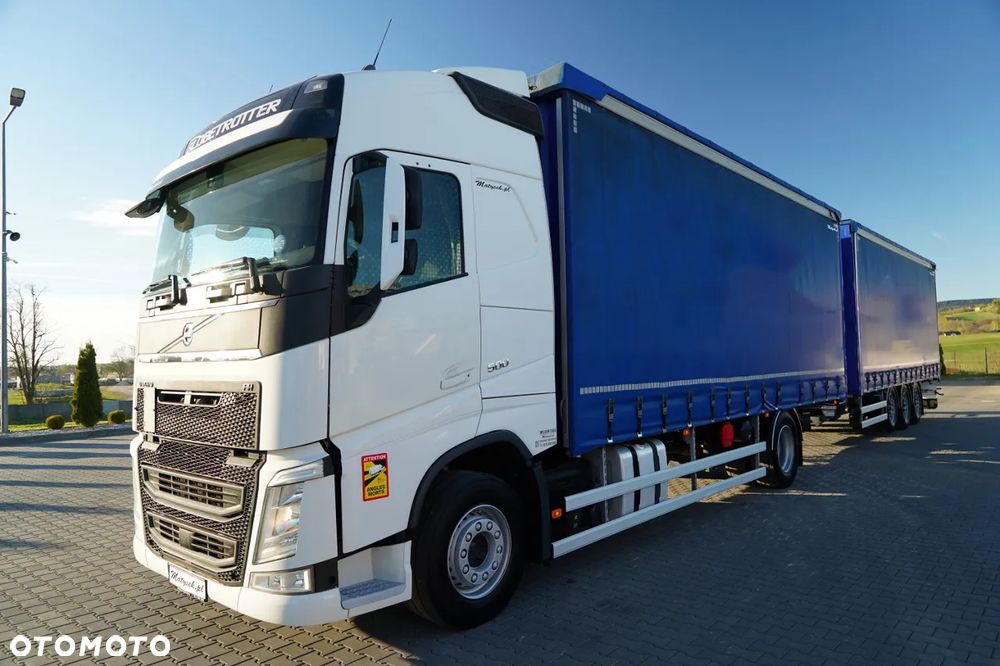 Volvo FH 500 / TANDEM PRZEJAZDOWY 120 M3 / WINDA / KLIMATYZACJA POSTOJOWA / + FRUEHAUF / OŚ PODNOSZONA / SAF / MOCNA PODŁOGA - 2