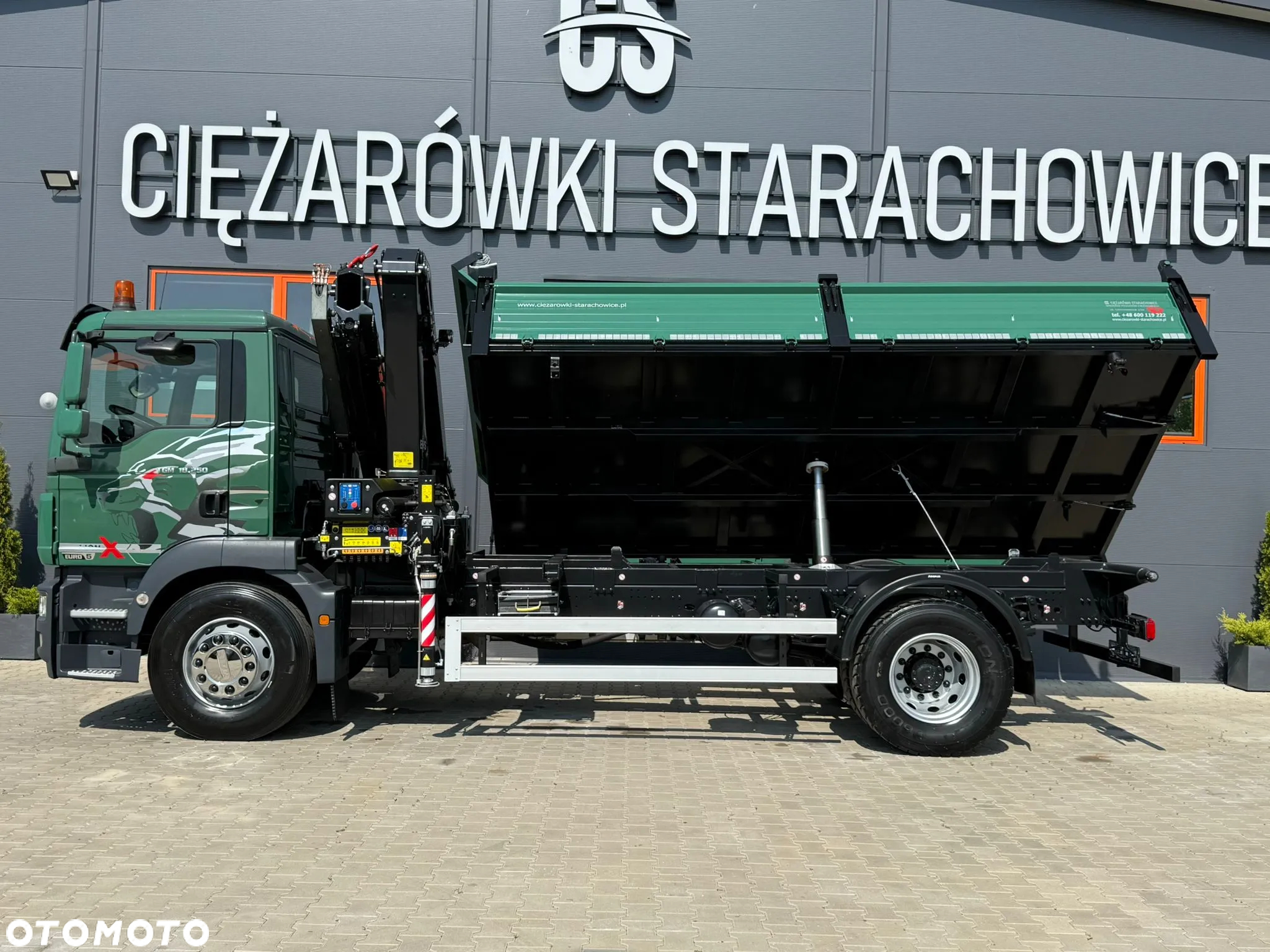 MAN TGM TGL TGS 18.250 // E5 // wywrotka 3-S + HDS HMF 1420 - K2 // budowlanka // energetyka //żuraw dzwig kran crane // Świeżo sprowadzony - 21