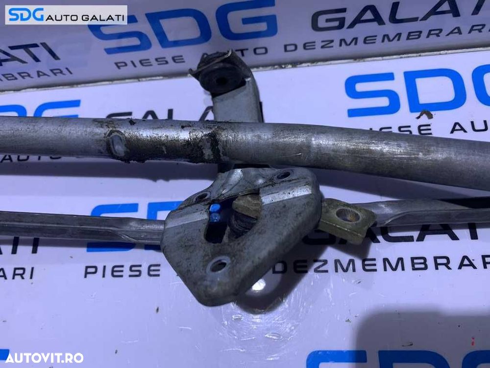 Ansamblu Complet cu Brat Brate Stergatoare Fata Parbriz Skoda Fabia 1 2000 - 2008 - 7