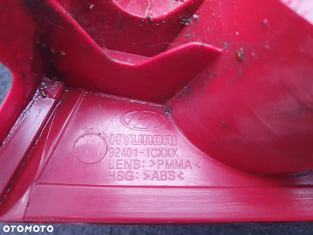 HYUNDAI GETZ LAMPA LEWA TYLNA LEWY TYŁ EUROPA 92401-1CXXX ORYGINAŁ POSIADAM 3 SZT - 4