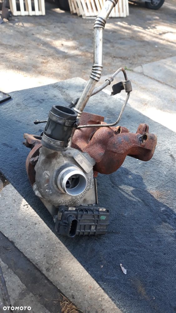 TURBOSPRĘŻAR MONDEO MK3 Jaguar 2,0TDCI 01-07r 4S7Q6K682EN - 4