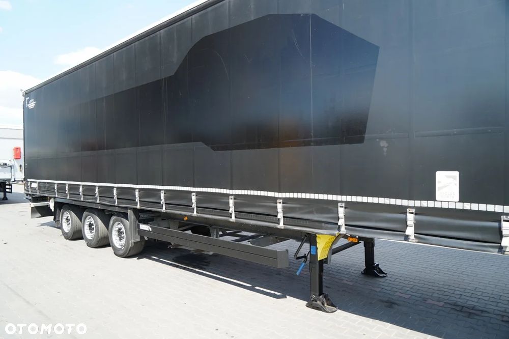 Schmitz Cargobull / FIRANKA / MEGA /  DACH PODNOSZONY / OŚ PODNOSZONA - 9